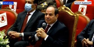 Sisi underscores importance of work, calls it “sacred”