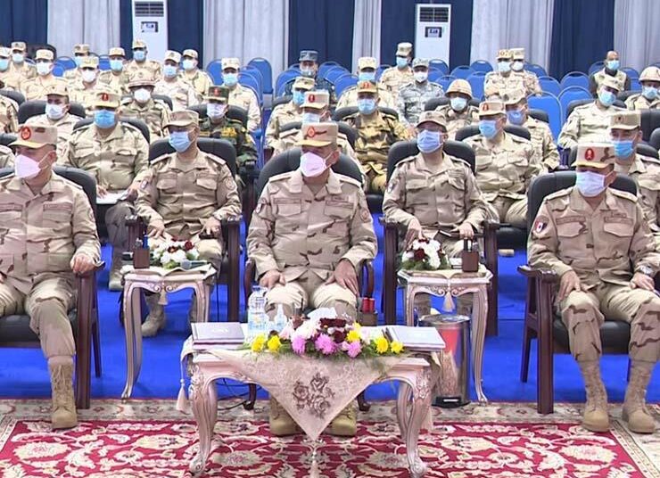 Defense min. attends main phase of Fatah-4 drills 2 - Egyptian Gazette Defense min. attends main phase of Fatah-4 drills 1 - Egyptian Gazette