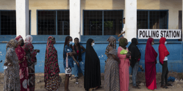 Gambians vote in 1st post-Jammeh presidential election