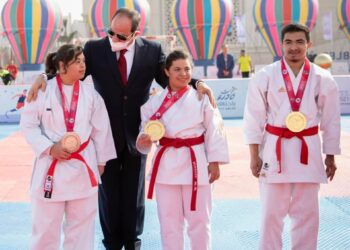 Sisi attends celebration for children with special needs