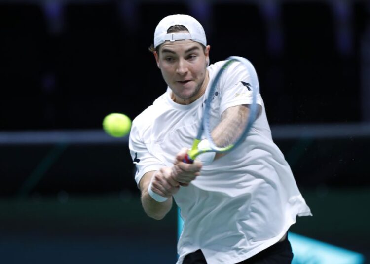 Germany knock out Britain to reach Davis Cup semi-finals 1 - Egyptian Gazette Germany's Jan-Lennard Struff in action during his match against Great Britain's Cameron Norrie during the Davis Cup Finals at Olympiahalle, Innsbruck.