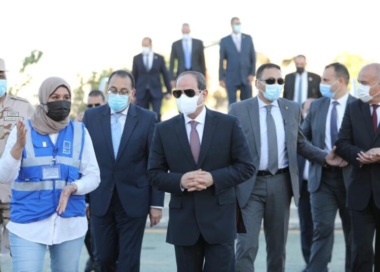 President Sisi inspects Decent Life projects at village in Qena 1 - Egyptian Gazette