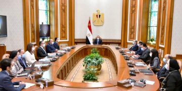 Sisi follows up on preparations for COP27 1 - Egyptian Gazette Sisi follows up on preparations for COP27