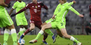 Lewandowski sets Bundesliga record with 43rd goal in 2021