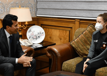 Egypt’s table tennis champion happy to be honored by sports min.