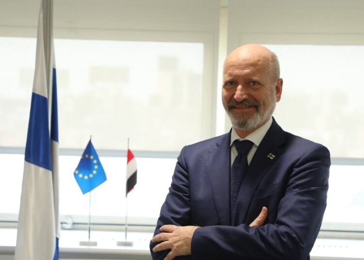 H.E Mr Pekka Kosonen, Ambassador of Finland to Egypt