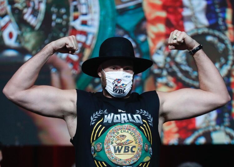 The WBC said Whyte has now been installed as mandatory challenger to Fury (pic).