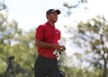 Woods to compete with son Charlie in next week’s PNC Championship