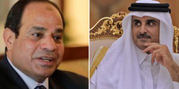 Sisi greets Qatari emir on country’s National Day