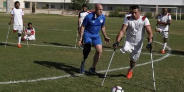 New soccer league helps Gaza amputees cope with war trauma