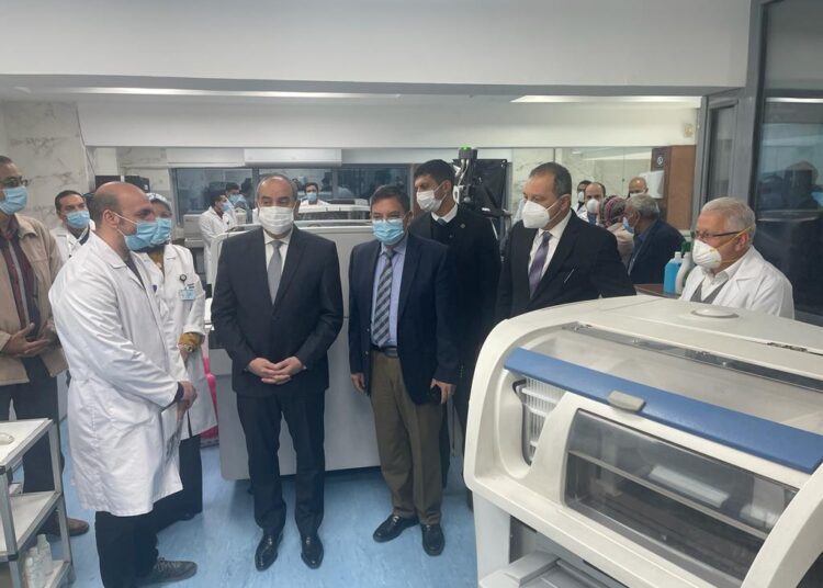 EgyptAir Hospital: A wall against coronavirus 2 - Egyptian Gazette EgyptAir Hospital: A wall against coronavirus 1 - Egyptian Gazette