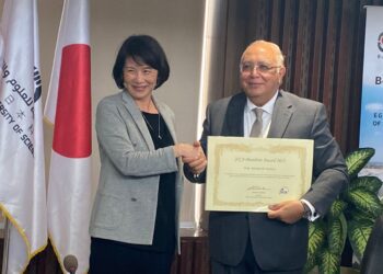 Award for boosting Egypt-Japan uni status