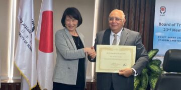 Award for boosting Egypt-Japan uni status