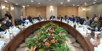 Housing minister presides over TDA meeting 1 - Egyptian Gazette Housing minister presides over TDA meeting