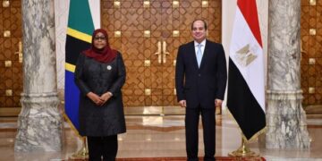 Tanzanian president lays foundation stone of Egyptian industrial city in Kigamboni