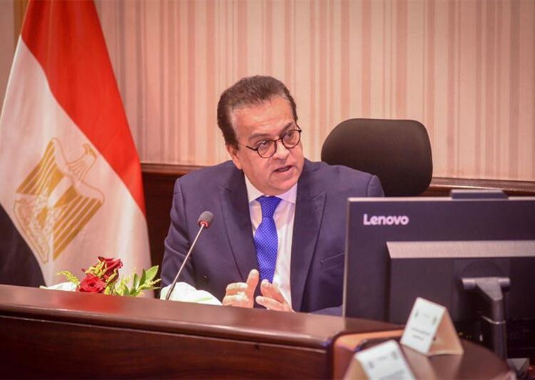 Acting Health Minister Dr Khaled Abdel Ghaffar