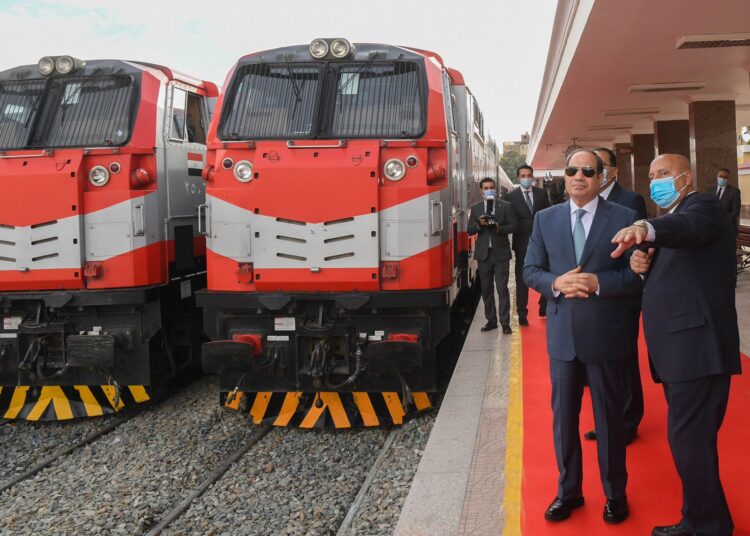 Sisi urges fully finishing mechanization of railways 1 - Egyptian Gazette