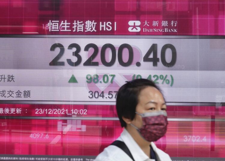 World shares extend gains in thin pre-Christmas trading 1 - Egyptian Gazette