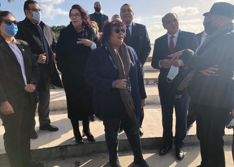 Egyptian, Tunisian culture ministers visit Dar Nejma Ezzahra Palace in Sidi Bou Said 1 - Egyptian Gazette