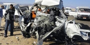 16 wounded in traffic accident in Aswan