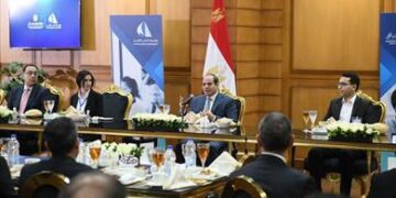 Sisi watches “The New Republic is to Reach Achievement Through Science” documentary