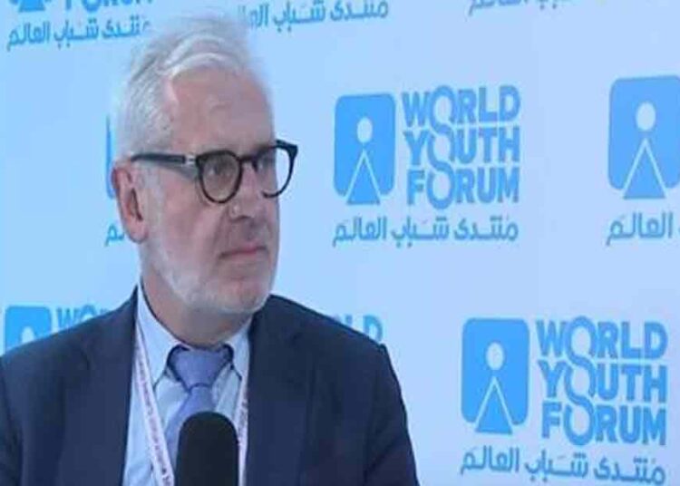 Head of the International Organisation for Migration (IOM) Mission in Egypt Laurent De Boeck