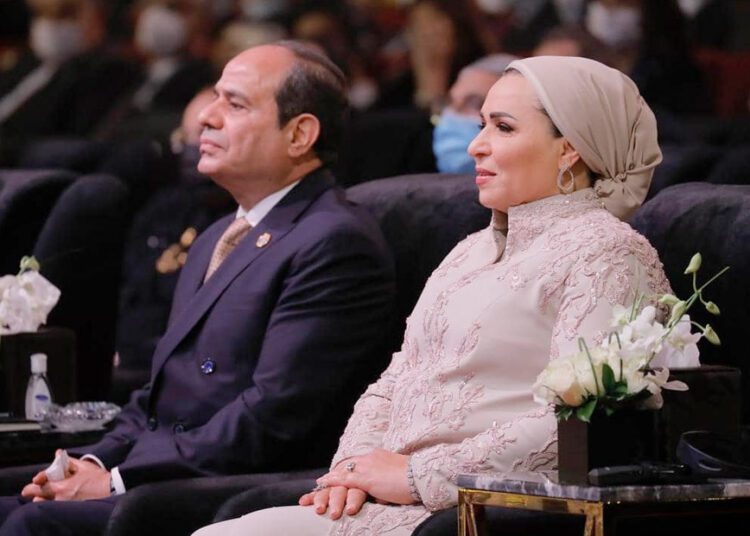 First Lady greets Egyptian women on Int'l Women's Day 1 - Egyptian Gazette