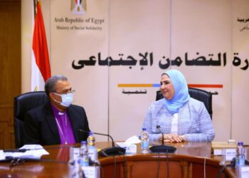 Social solidarity minister receives head of the Evangelical community in Egypt