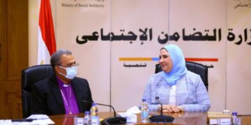 Social solidarity minister receives head of the Evangelical community in Egypt 1 - Egyptian Gazette Social solidarity minister receives head of the Evangelical community in Egypt