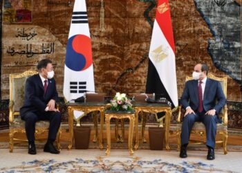 Sisi receives S. Korean president