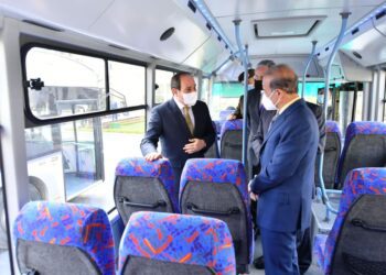 President inspects multi-purpose gas-powered vehicles