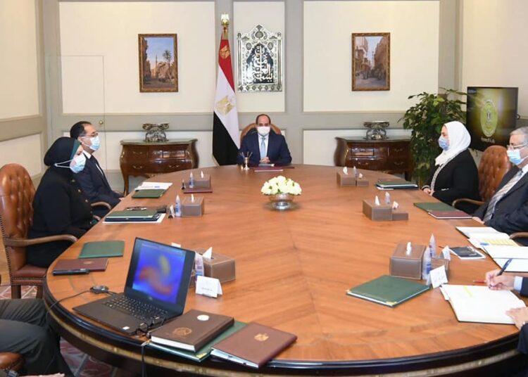 Sisi follows up progress of prosthesis industrial complex project 2 - Egyptian Gazette Sisi follows up progress of prosthesis industrial complex project 1 - Egyptian Gazette