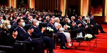 UPDATED : Sisi, first lady open World Youth Theatre in Sharm El Sheikh