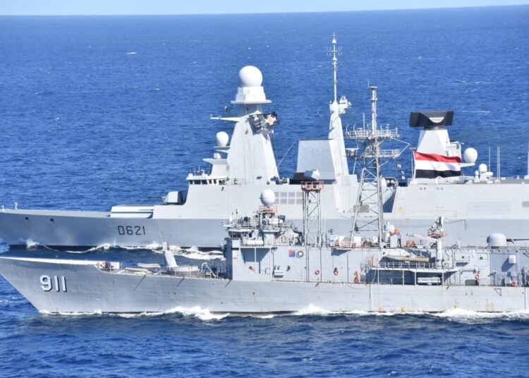 Egypt, France conduct joint naval training 1 - Egyptian Gazette