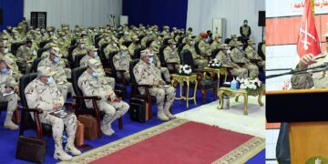 Chief of Staff attends "Sahm-1" command project drills 1 - Egyptian Gazette Chief of Staff attends “Sahm-1” command project drills
