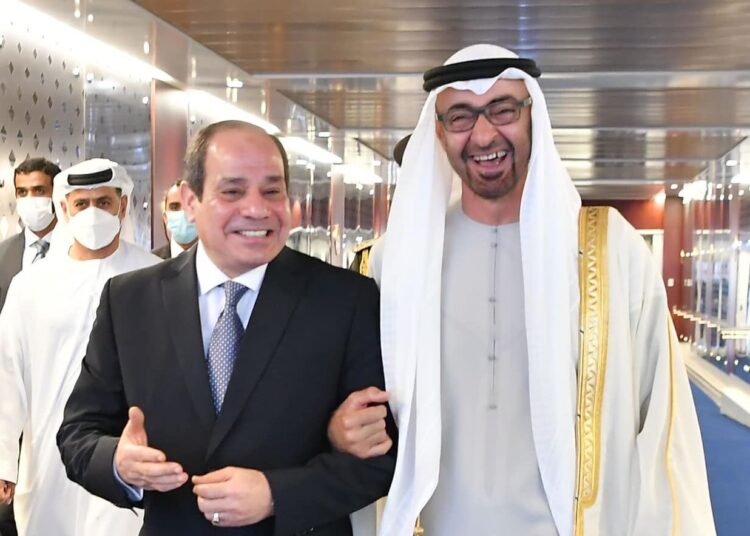 Sisi in UAE, meets Abu Dhabi CP 1 - Egyptian Gazette