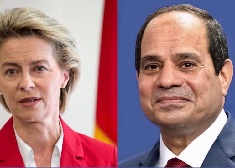 President Sisi, EC chief discuss bilateral co-operation, coordination on regional issues 1 - Egyptian Gazette