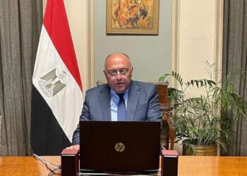 Shoukry participates in event marking visit of Green America's Mission 4 - Egyptian Gazette
