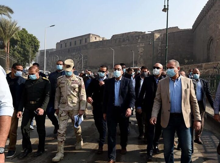 Egypt's Prime Minister Mostafa Madbouli on Saturday started an expanded tour of a number of development projects in Historic Cairo and others in the capital.