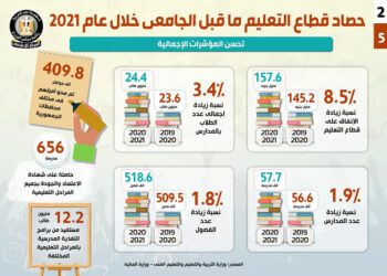 Cabinet: Egypt’s education rankings improved in 2021