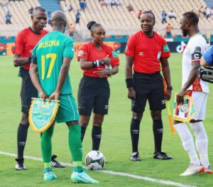 'Just the beginning' says first woman to referee AFCON match 4 - Egyptian Gazette
