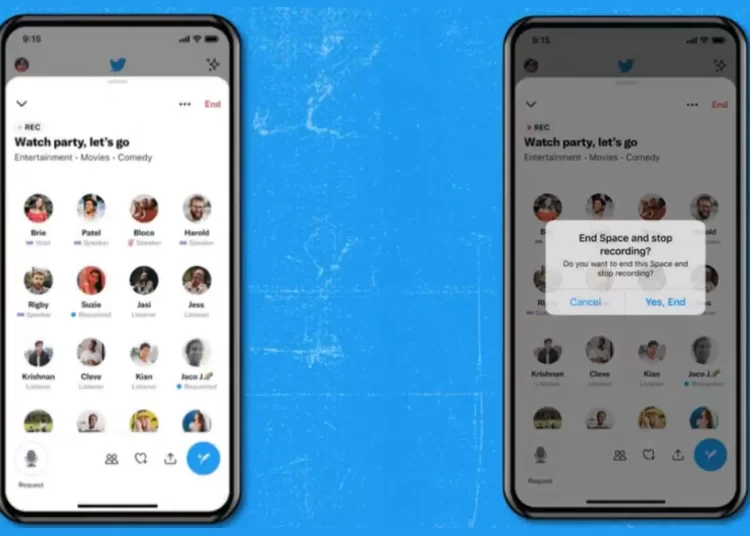 Twitter Spaces can finally be recorded 1 - Egyptian Gazette Hosts can choose to record their Space at the time of its online broadcast.