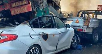 One dead, 8 injured in Ring Road traffic mishap 1 - Egyptian Gazette One dead, 8 injured in Ring Road traffic mishap