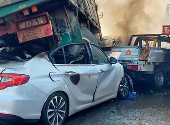 One dead, 8 injured in Ring Road traffic mishap