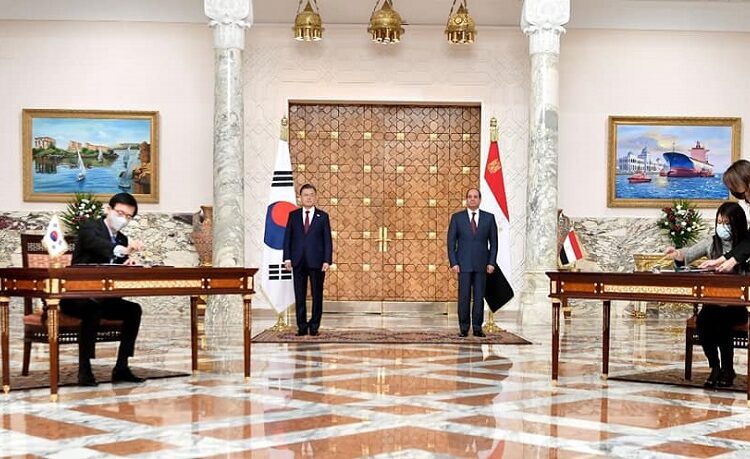 Mashat hails Egypt-S. Korea strategic partnership 1 - Egyptian Gazette Egyptian International Cooperation Minister Rania al-Mashat praised on Friday agreements signed with the South Korean side.