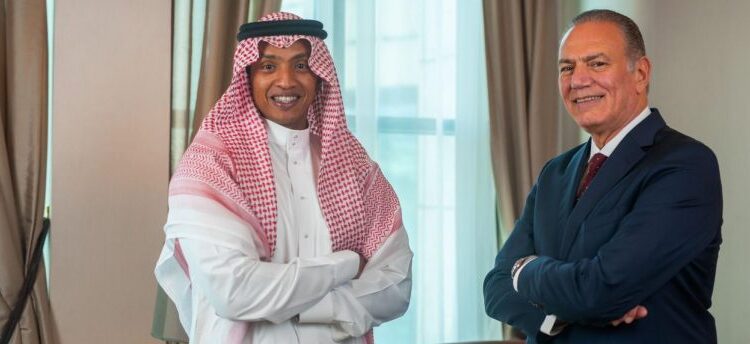 Ayman Bin Khalifa, Porto Group CEO ( L ) and Gamal Fathallah Porto Group Chairman