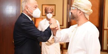 Abul Gheit probes regional issues with Omani FM 1 - Egyptian Gazette Abul Gheit probes regional issues with Omani FM