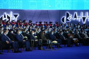 Sisi witnesses graduation of National Training Academy batches at WYF 7 - Egyptian Gazette