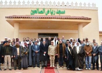 Armed Forces open mosque in N. Sinai