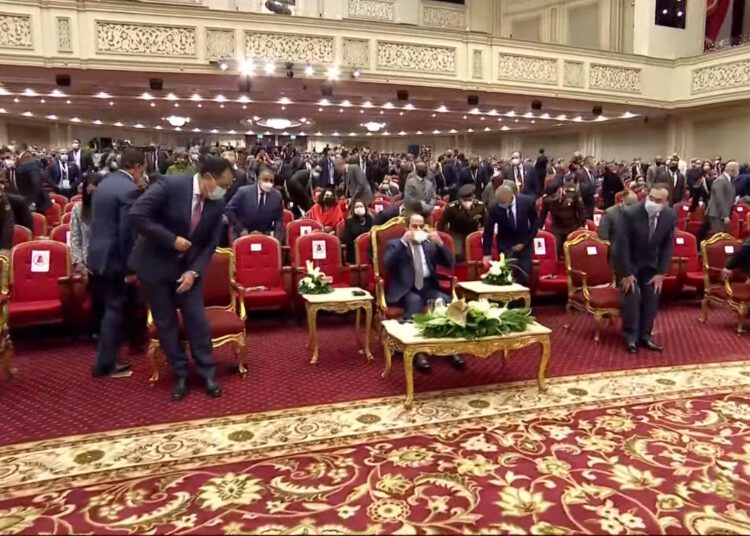 President Sisi witnesses inauguration of EGYPS 2022 1 - Egyptian Gazette